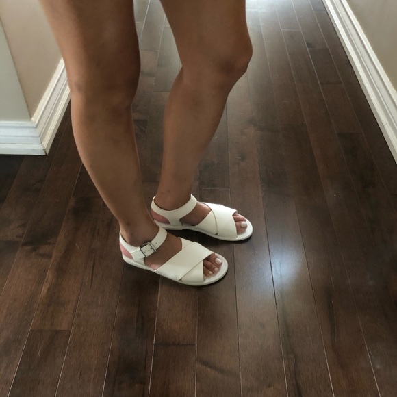 Brand new Forever 21 White Sandals - Picture 4 of 4